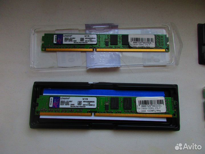 Оперативная память DDR2 DDR3 DDR4