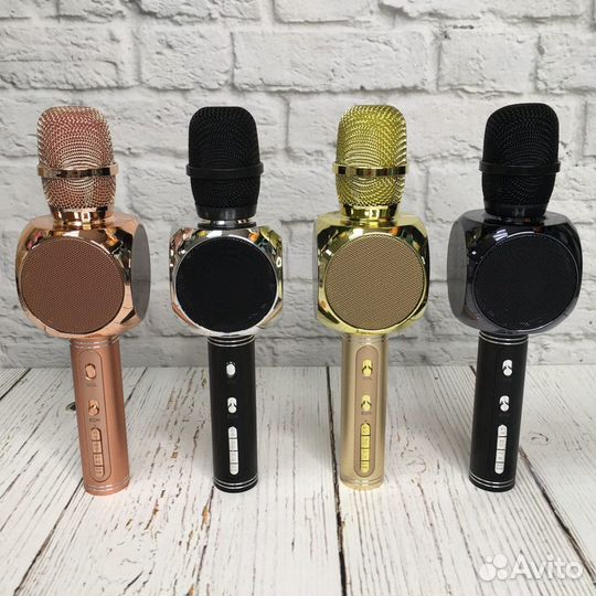 Беспроводной караоке микрофон с изменением голоса