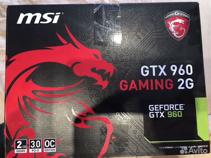 Видеокарта gtx960