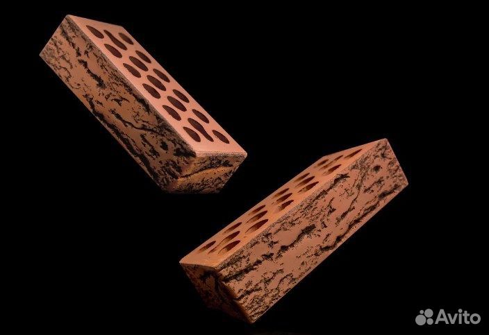 Кирпич керамический облицовочный Керма Lava Hard