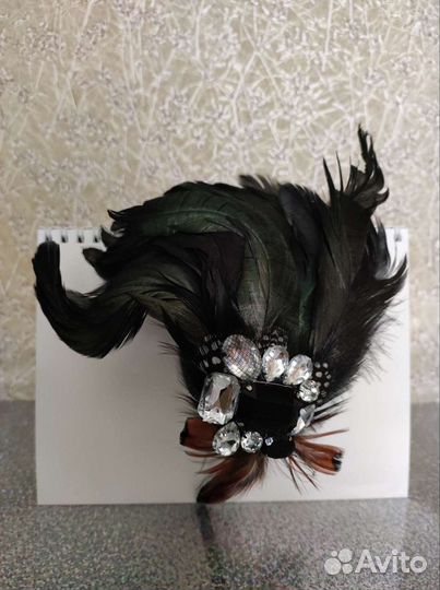 Ободок для волос со стразами