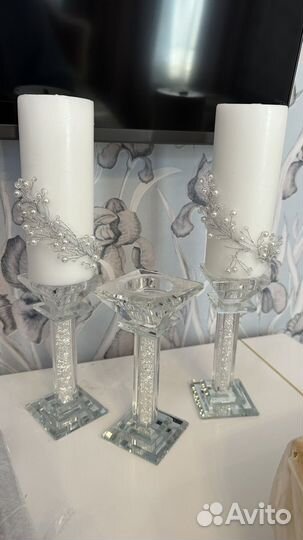 Набор бокалов на свадьбу