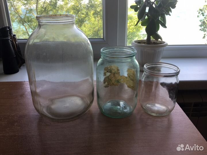 Банки 3л. 1л. 0.5л