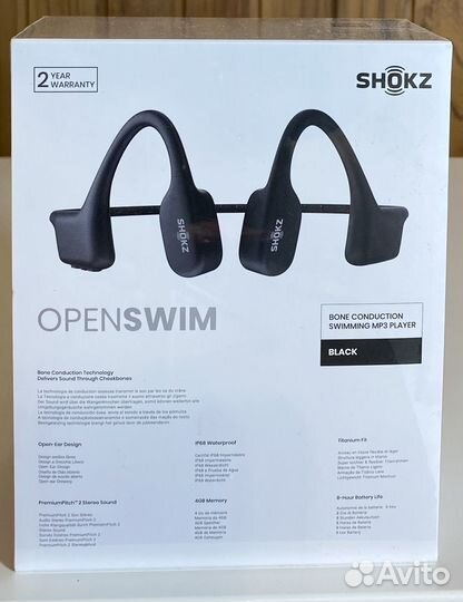 Плеер для плавания Shokz OpenSwim
