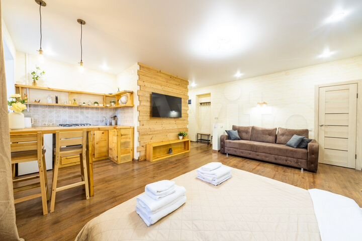 Квартира-студия, 45 м², 1/4 эт.