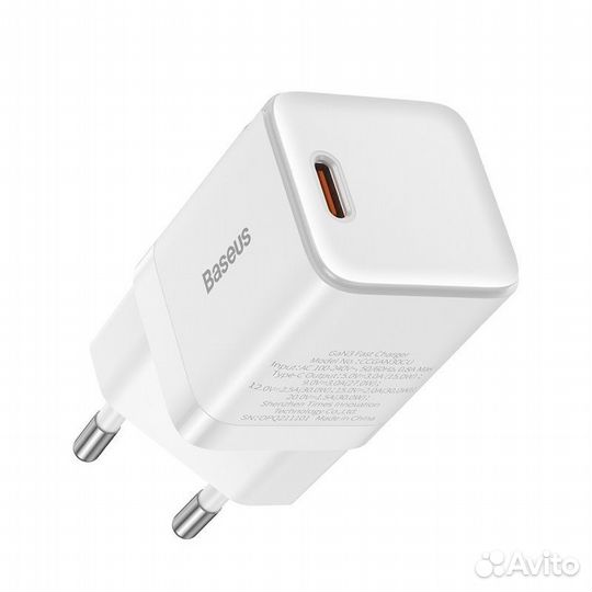Новое зарядное Baseus Gan3 30Вт