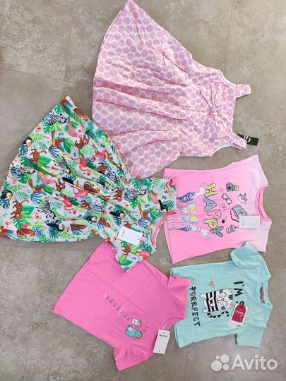 Новые вещи девочке 110-116 см