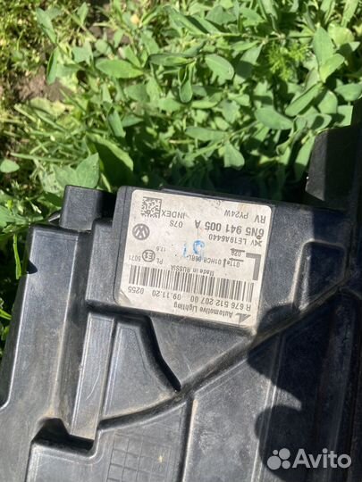 Фара левая volkswagen polo 6