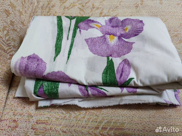 Отрез ткани хлопок новая 10.5 м2