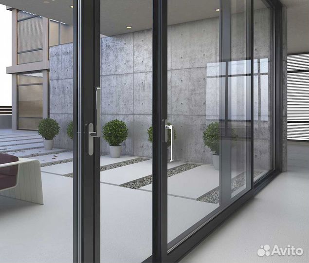 Панорамные окна и балконы