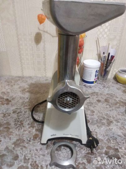 Мясорубка мощная Braun Power Plus1300 бу Германия