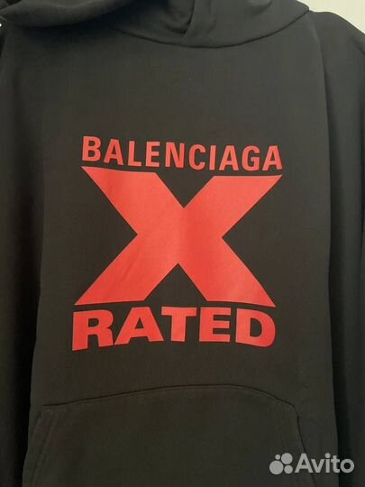 Hoodie Balenciaga X-Rated