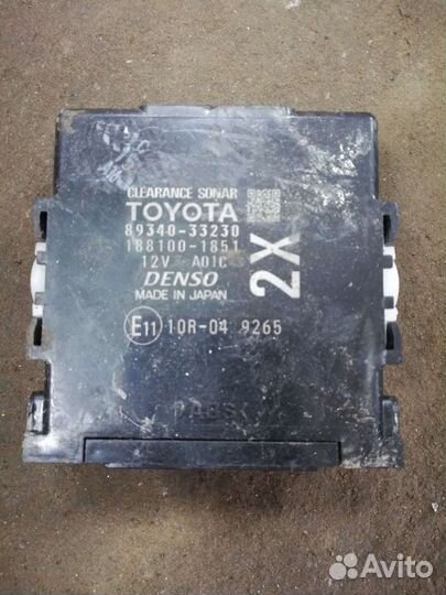 Блок управления парктрониками Тойота Камри V70