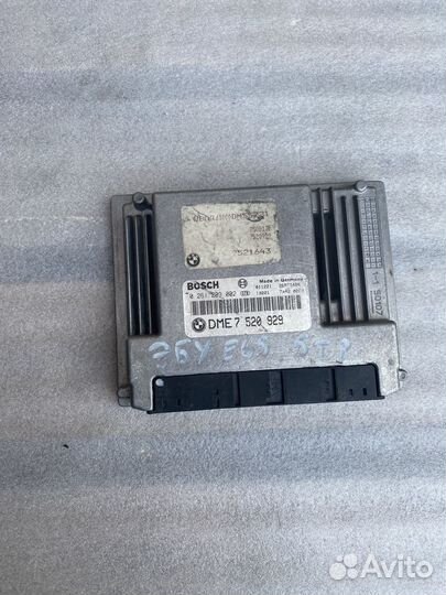 Блок управления двигателем BMW e65 #