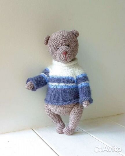 Вязаные игрушки. Мишка Тедди