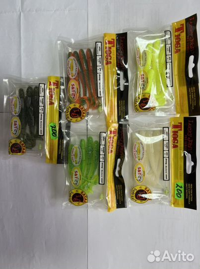 Силиконовые приманки Lucky John Tioga