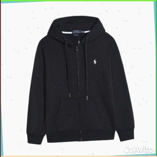 Zip худи Ralph Lauren (В наличи все цвета)