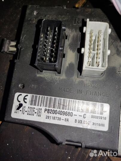 Блок иммобилайзера Renault Trafic, Opel Vivaro