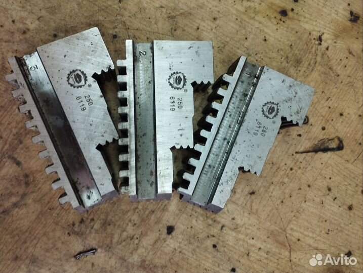 Кулачки для токарного патрона 250 Бизон