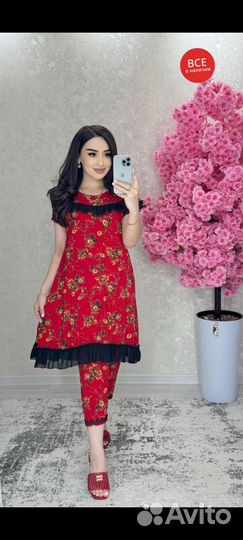 Узбекский платье женский