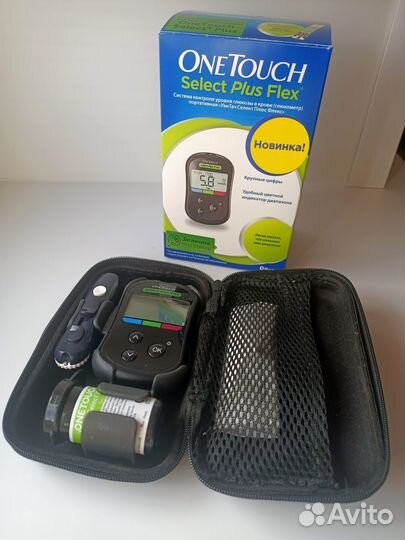 Глюкометр one touch select plus flex