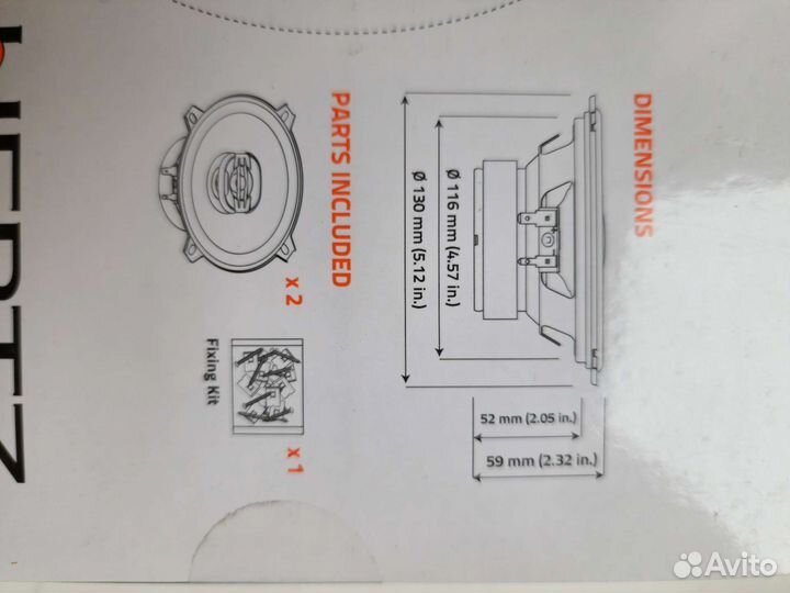 Акустическая система hertz UNO X130 160W
