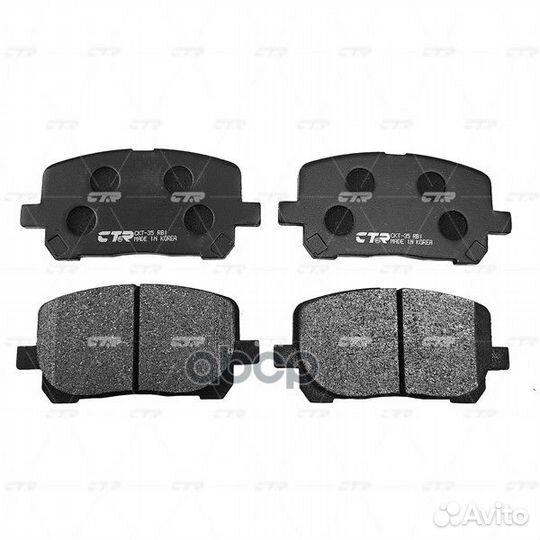 CKT-35 Колодки тормозные дисковые перед G