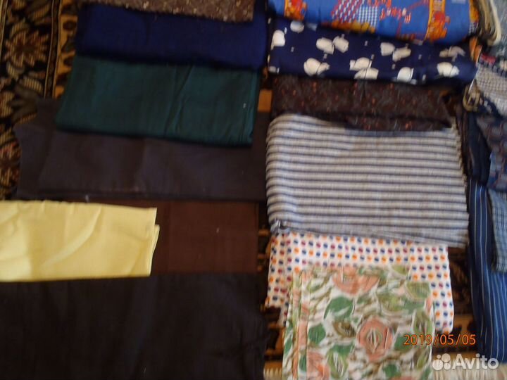 Отрезы ткани платьевые СССР