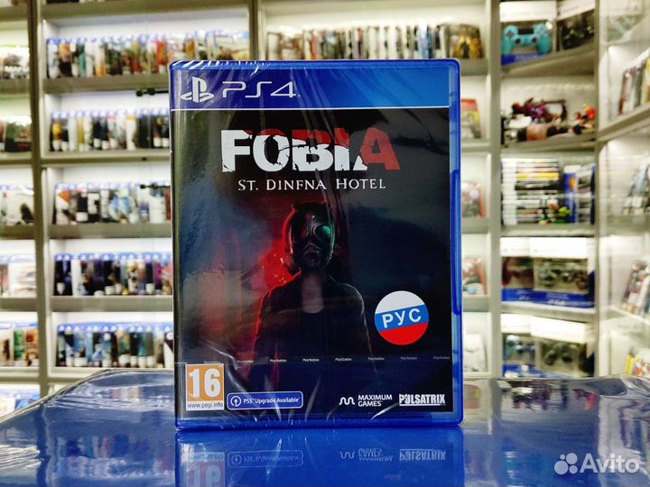 Диск PS 4 Fobia - St. Dinfna Hotel