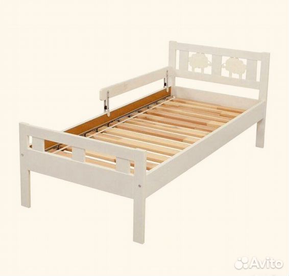 Детская кровать IKEA Криттер с барашками