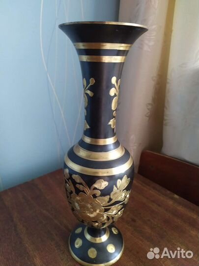 Ваза латунь Индия