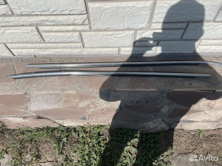 Камри 50-55 молдинг стекло хром накладка замок