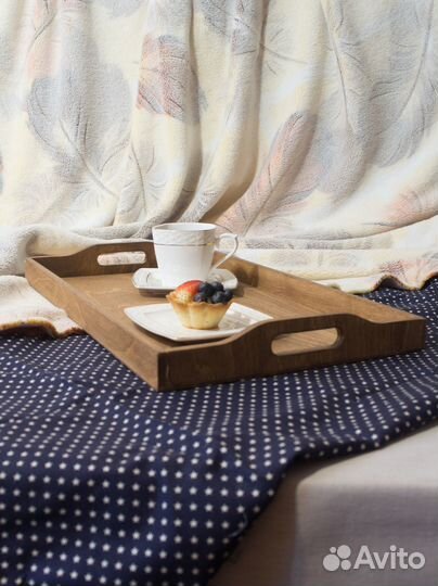 Поднос деревянный