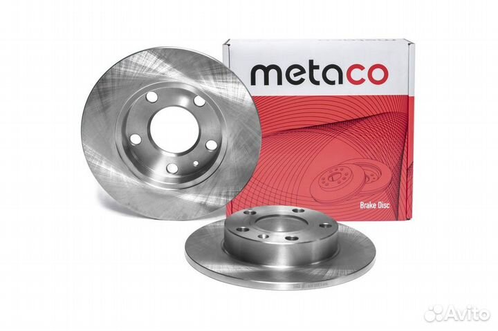 Metaco 3060-111 Диск тормозной задний audi A4 B6 2