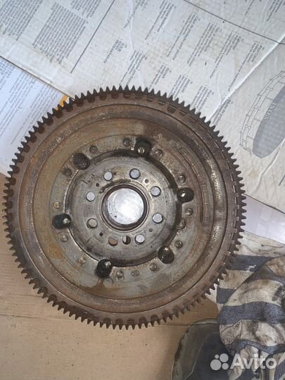Двухмассовый маховик ford transit