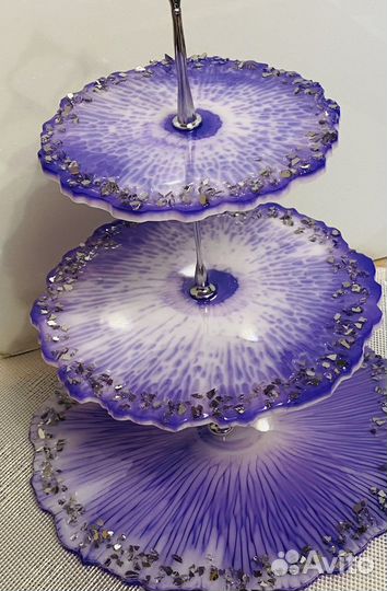 Фруктовница из эпоксидной смолы