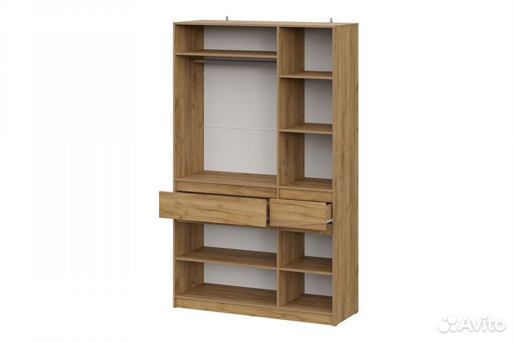 Прихожая Авиньон Дуб крафт золотой крафт серый