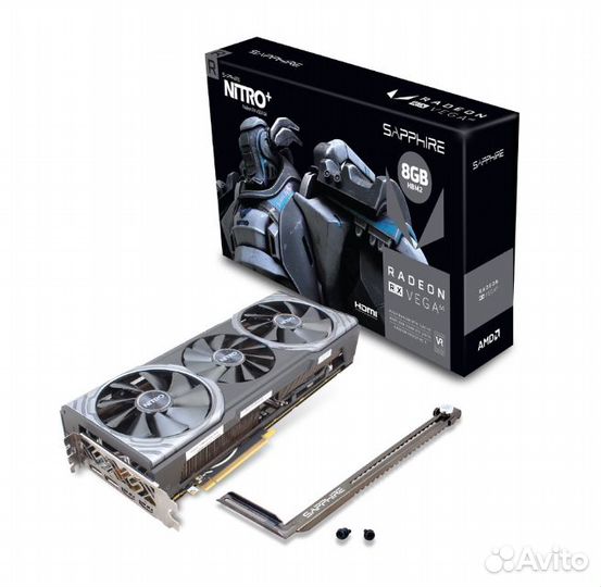 Видеокарта Sapphire Radeon RX vega 64 nitro+