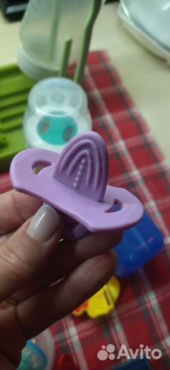 Бутылочки avent и новые пустышки avent