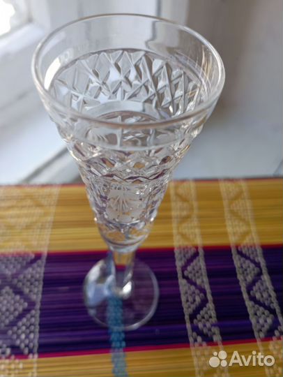 Фужеры хрустальные СССР
