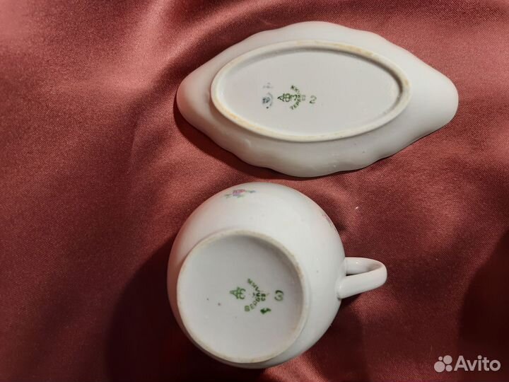 Фарфоровая посуда СССР