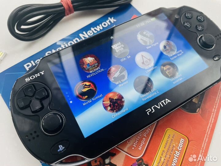 PS Vita прошитая с играми