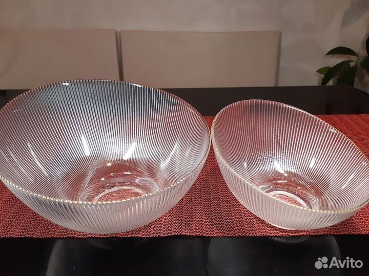 Салатники Орион, диаметр 21,5 и 17 см