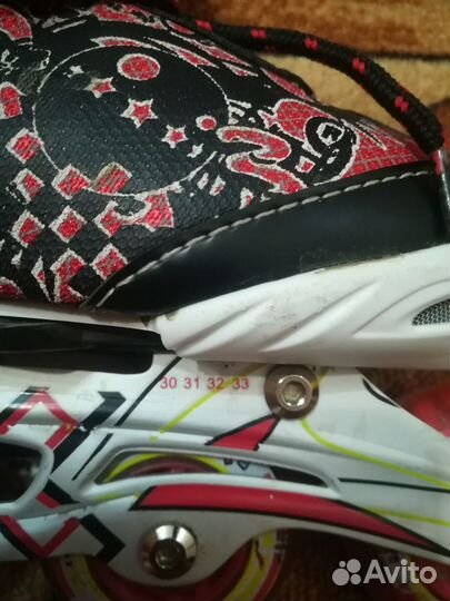 Роликовые коньки детские раздвижные