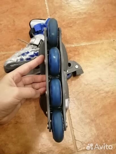 Роликовые коньки детские раздвижные
