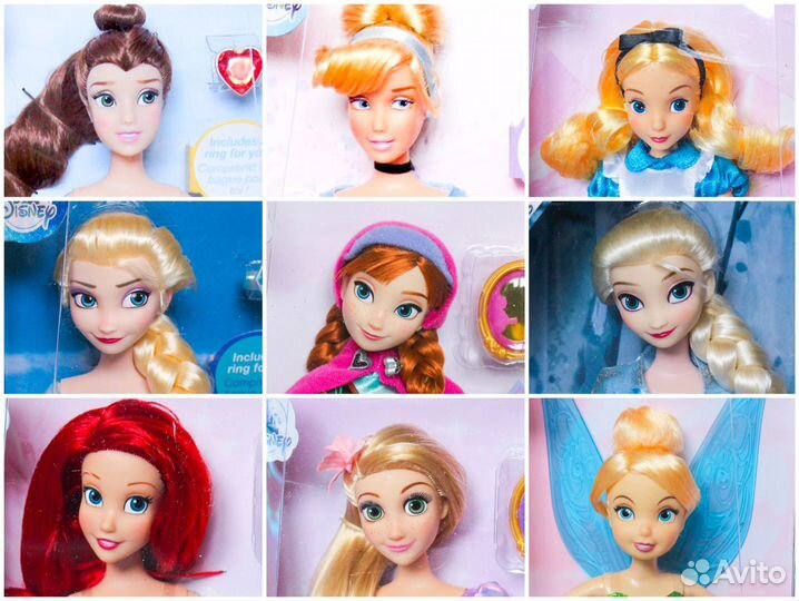 Куклы принцессы Дисней Disney Store оригинал