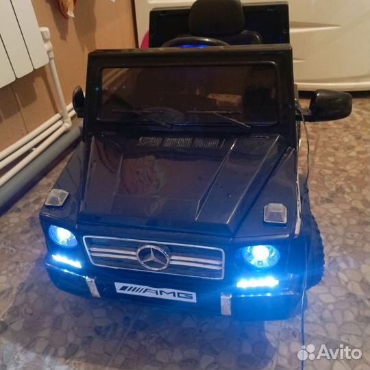 Детский электромобиль бу mercedes amg