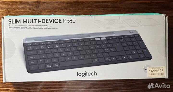 Клавиатура беспроводная logitech k580