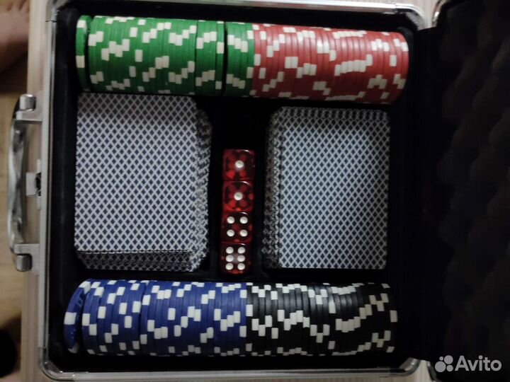 Покерный набор бу