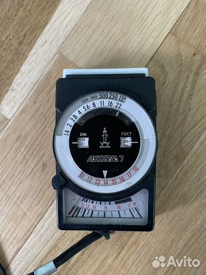 Экспонометр Ленинград-7 фотоэлектрический СССР